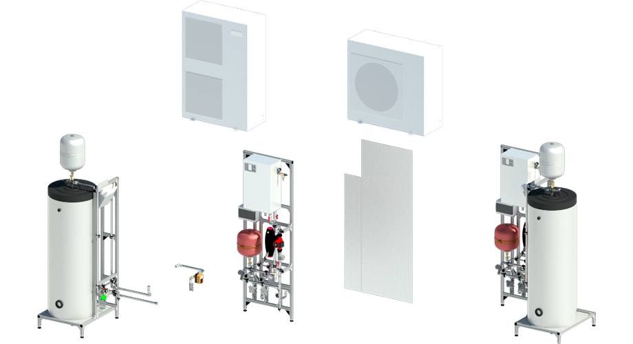Конструктор блочно-модульной котельной HeatPumpBox-1 в Анапе